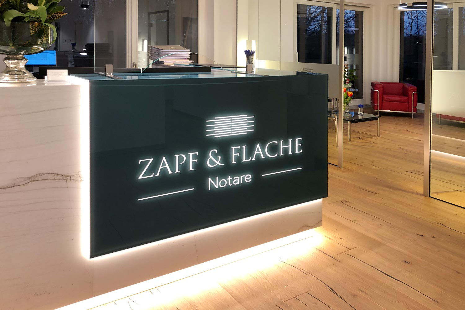 Impression Büro Zapf & Flache - Markenentwicklung